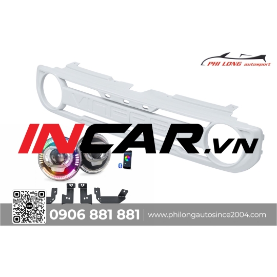 Mặt calang VF3 V3 ( Trọn bộ Full đèn )