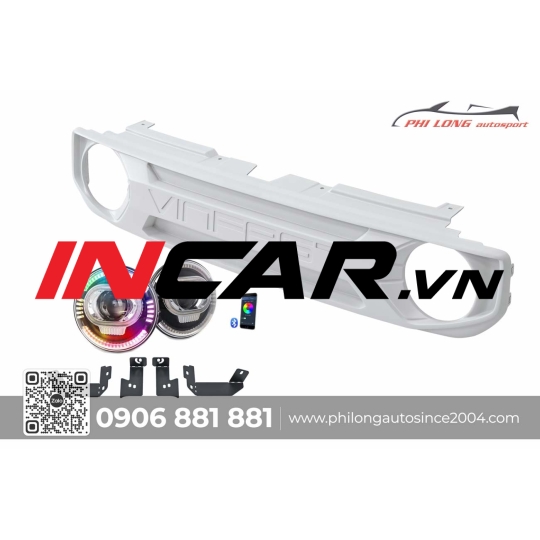 Mặt calang VF3 V4 ( Trọn bộ Full đèn )