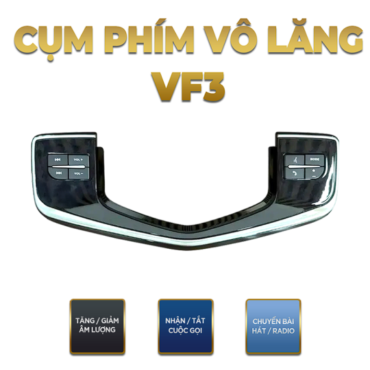 Cụm phím vô lăng VF3