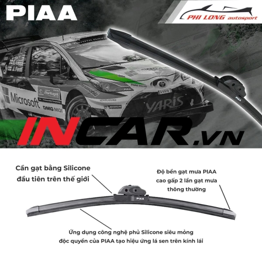 Gạt mưa Vinfast VF3 cao cấp  PIAA Nhật Bản