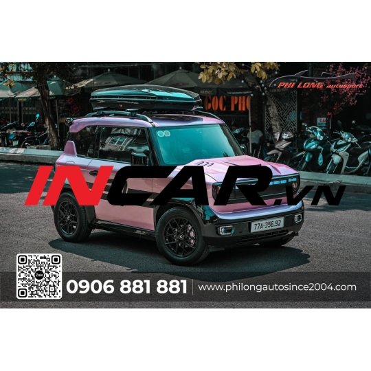 Vinfast VF3 độ kiểu Hummer